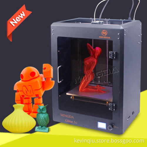 MINGDA 3D Printer Glitar 5c,Hight precision 3d printer printing size 450*350*420mm5